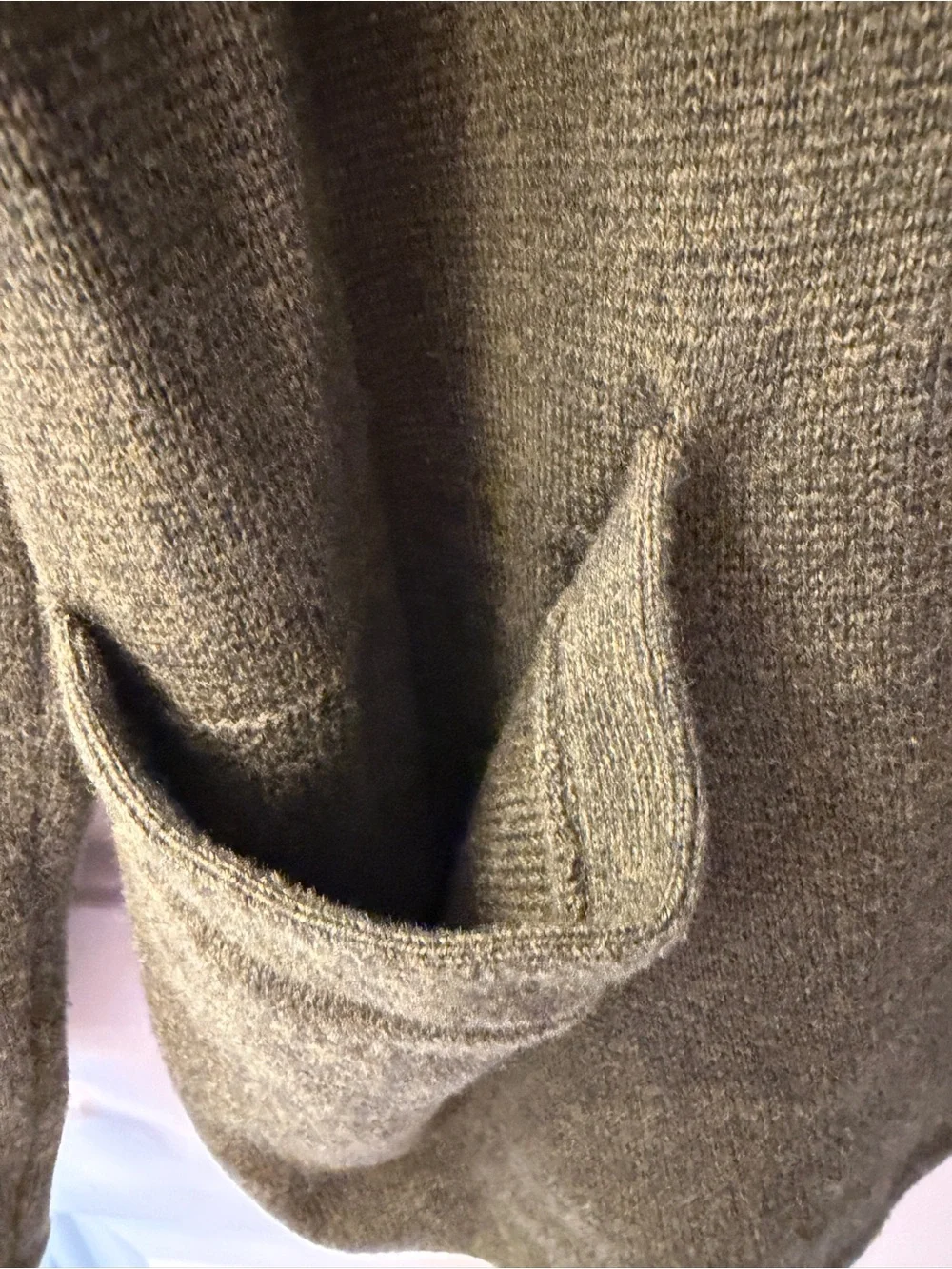J. Crew Olive Green Women's Single-Button Sweater Blazer size S